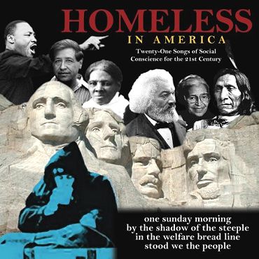 HOMELESS IN AMERICA
Twenty-One Songs of
Social Conscience for
the 21st Century
Nashville Session Players 
front cover