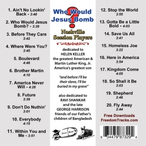 WHO WOULD JESUS BOMB?
Back Cover